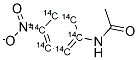 4-NITROACETANILIDE, [RING-14C(U)] Struktur