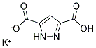 PYRAZOLE-3,5-DICARBOXYLIC ACID, MONOPOTASSIUM SALT Struktur