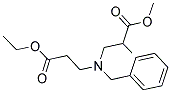 N-(2-CARBETHOXYETHYL)-N-(2-CARBOMETHOXYPROPYL)BENZYLAMINE Struktur