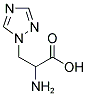 BETA-(1,2,4-TRIAZOL-1-YL)-DL-ALANINE Struktur