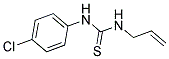 N-ALLYL-N'-(4-CHLOROPHENYL)THIOUREA Struktur