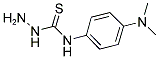 4-DIMETHYLAMINOPHENYLTHIOSEMICARBAZIDE Struktur