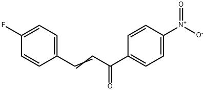 4-FLUORO-4'-NITROCHALCONE Struktur