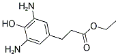 ETHYL 3-(3,5-DIAMINO-4-HYDROXYPHENYL)PROPANOATE Struktur