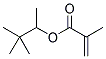 3,3-DIMETHYL BUTANOL-2 METHACRYLATE Struktur