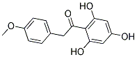 1-(2,4,6-TRIHYDROXYPHENYL)-2-(4-METHOXYPHENYL)ETHANONE Struktur