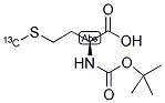 BOC-MET-OH-13C1 (METHYL-13C) Struktur