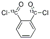 PHTHALOYL CHLORIDE-ALPHA,ALPHA'-13C2 Struktur