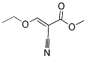 2-CYANO-3-ETHOXY-2-PROPENOIC ACID, METHYL ESTER Struktur