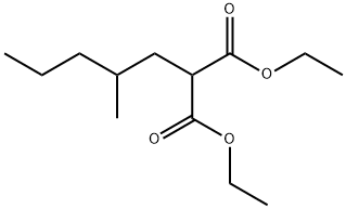 DIETHYL (2-METHYLPENTYL)MALONATE Struktur