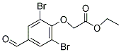 ETHYL 2-(2,6-DIBROMO-4-FORMYLPHENOXY)ACETATE Struktur