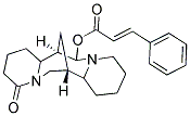 TRANS-13-CINNAMOYLOXYLUPANINE Struktur