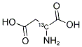 DL-ASPARTIC ACID (2-13C) Struktur