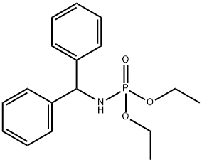 DIETHYL DIPHENYLMETHYLAMIDOPHOSPHATE Struktur