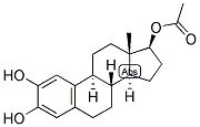 1,3,5(10)-ESTRATRIEN-2,3,17-BETA-TRIOL 17-ACETATE Struktur