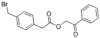 4-(BROMOMETHYL)PHENYLACETIC ACID PHENACYL ESTER Struktur