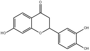 7,3',4'-TRIHYDROXYFLAVANONE Struktur