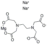 ETHYLENEDIAMINETETRAACETIC ACID MAGNESIUM DERIVATIVE SODIUM SALT Struktur