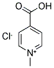 4-CARBOXY-1-METHYL-PYRIDINIUM CHLORIDE Struktur