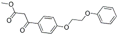 METHYL 4-(2-PHENOXYETHOXY)BENZOYLACETATE Struktur