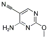 4-AMINO-2-METHOXYPYRIMIDINE-5-CARBONITRILE Struktur