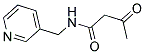 N-(3-PYRIDYLMETHYL)-ACETOACETAMIDE Struktur