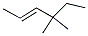 TRANS-4,4-DIMETHYL-2-HEXENE Struktur