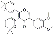 ISOPOMIFERIN-3',4'-DIMETHYL ETHER Struktur