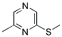 2-METHYL-6-METHYLTHIOPYRAZINE Struktur