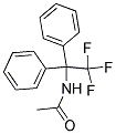 N-(1,1-DIPHENYL-2,2,2-TRIFLUOROETHYL)-ACETAMIDE Struktur