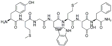 CHOLECYSTOKININ OCTAPEPTIDE (2-8) (DESULFATED) Struktur