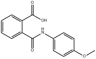 N-(4-METHOXY-PHENYL)-PHTHALAMIC ACID Struktur