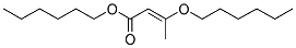 HEXYL B-HEXYLOXYCROTONATE Struktur