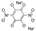 2,5-DIHYDROXY-3,6-DINITROBENZOQUINONE SODIUM SALT Struktur