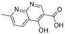 4-HYDROXY-7-METHYL-[1,8]NAPHTHYRIDINE-3-CARBOXYLIC ACID Struktur