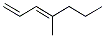 4-METHYL-1,3-HEPTADIENE Struktur