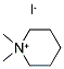 1,1-DIMETHYLPIPERIDINIUM IODIDE Struktur