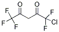 1-CHLORO-1,1,5,5,5-PENTAFLUORO-2,4-PENTANEDIONE Struktur