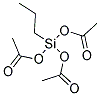 TRIACETOXYPROPYLSILANE Struktur