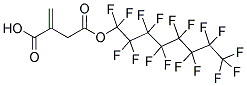 MONO-PERFLUOROOCTYL ITACONATE Struktur