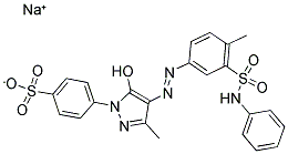 ACID YELLOW 25 Struktur