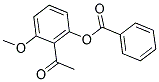 2'-BENZOYLOXY-6'-METHOXYACETOPHENONE Struktur