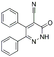 2,3-DIHYDRO-3-OXO-5,6-DIPHENYL-4-PYRIDAZINECARBONITRILE Struktur