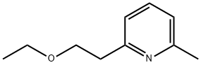 2-(B-ETHOXYETHYL)-6-METHYLPYRIDINE Struktur