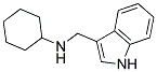 3-(CYCLOHEXYLAMINOMETHYL)-INDOLE Struktur