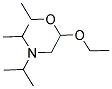 DIISOPROPYLAMINOACETALDEHYDE DIETHYL ACETAL Struktur