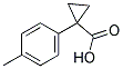 1-(4-METHYLPHENYL)-1-CYCLOPROPAN CARBOXYLIC ACID Struktur