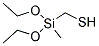 MERCAPTOMETHYLMETHYLDIETHOXYSILANE Struktur