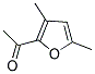 2-ACETYL-3,5-DIMETHYLFURAN Struktur