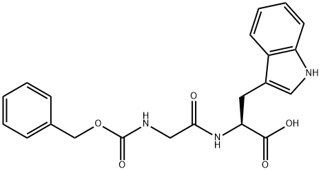 Z-GLY-TRP-OH, 3392-19-6, 結(jié)構(gòu)式